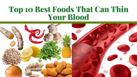 list of foods that thicken your blood